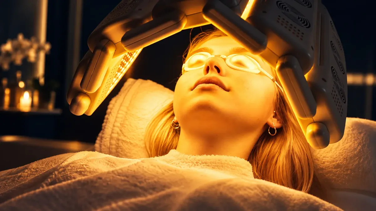 Soin du visage sous masque LED MediLight