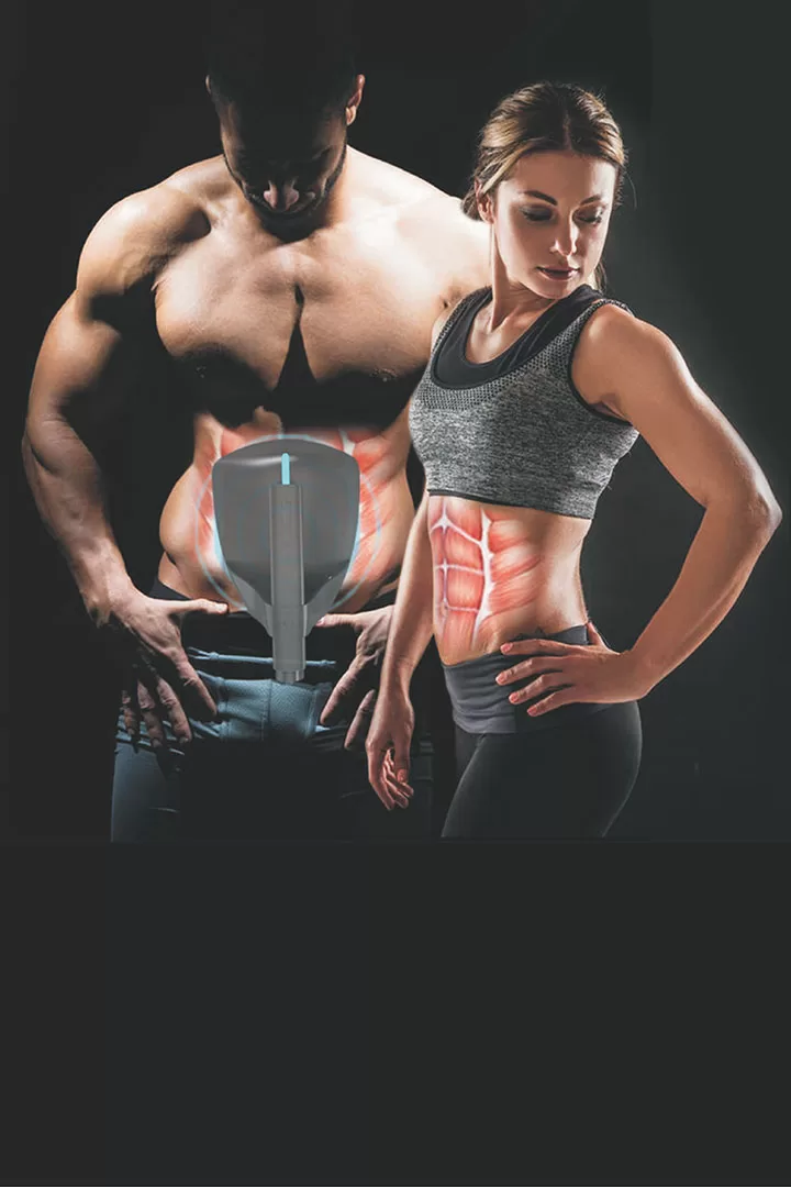 EMS / HIFEM - Couple of muscular people